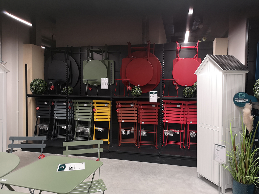 Le mobilier de jardin