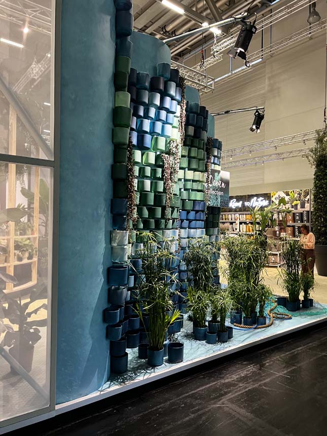 Elho, comme toujours, champion du stand le plus beau !