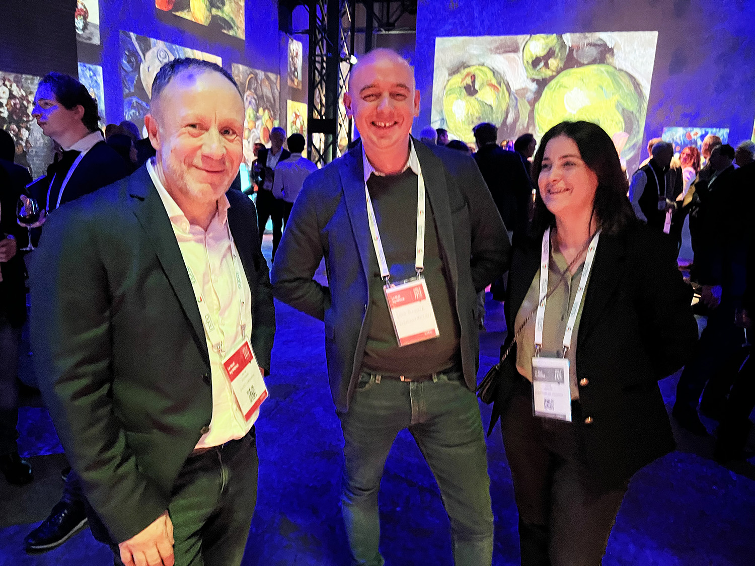 Hervé Duchêne ( Galec) aux côté de la Riquier Family ! ( Comptoir de Picardie )