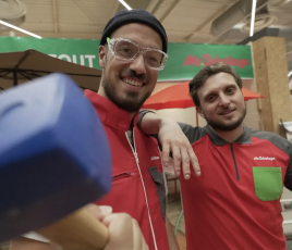 Mcfly et Carlito au Mr.Bricolage de Montluçon