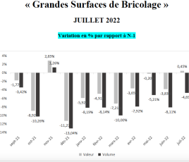 résultat juillet brico
