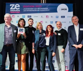 Le magasin Leroy Merlin Grand Parilly décroche le ZeAward Initiative Merchandising 2023. En présence de Pascal Tisseyre, Président de PPG (à droite)
