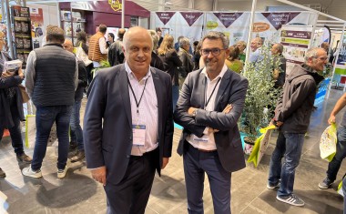 Pascal Beuve (DG Districo) et Lilian Roussel (Directeur marketing/achats)