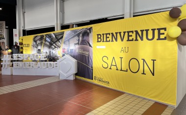 accueil du salon