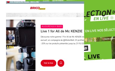 GSB : la fête des "live" ou le retour (en ligne) du camelot