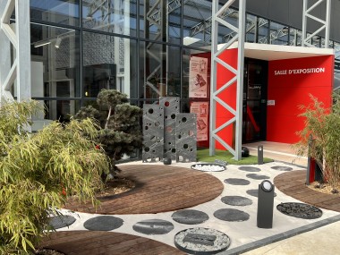 Zen, Guinguette, Arcachonnais, Bali ou à la Française... Plusieurs jardins sont mis en scène sous l’agora.