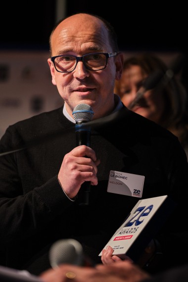 Patrick Le Bohec, retailer de l'année (avec son épouse Sabine qui était absente)